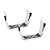 Conjunto Estribo Lateral p Mercedes-Benz 1113/1114 - Inox - Imagem 2