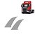 Kit 2 Capa Cromada Acabamento da Porta p Scania S4/S5 P/G/R - Imagem 1