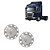 Kit 2 Capa p Cubo de Roda Traseira p Scania P/G/R Highline - Imagem 1