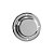 Tampa Cubo de Roda Metal Randon 4 Furos Modelo Novo Cromada - Imagem 2