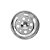 Par Calota Americana Dianteira Aro 16 p F4000 2000 2001 2002 - Imagem 3
