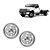 Par Calota Americana Dianteira Aro 16 p F4000 2000 2001 2002 - Imagem 1