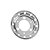 Calota Dianteira Aro 17,5 c Rodoar p MB Volkswagen Ford 2 Un - Imagem 3