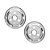 Par Calota Americana Aro 17,5 Dianteira para Ford Iveco VW - Imagem 2