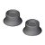 Base Inferior Nylon Suspensor Eixo Scania S4/S5 2 Unidades - Imagem 1