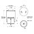 Fole Pneumático Suspensão Eixo c/ Base Scania S4/S5 G/R 2 Un - Imagem 2