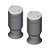 Kit Mola Pneumática Suspensor Eixo Scania S4 S5 c/ Base 2 Un - Imagem 1