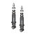 Kit Amortecedor Scania P/G 2019 em Diante Traseira - 2 Un - Imagem 1