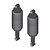 Kit Fole Pneumático Volvo FH 2010 2013 2014 Traseira - 2 Un - Imagem 1