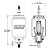 Kit Mola Pneumática S4 T98/P94 Traseira até 2003 - 2 Un - Imagem 2