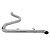 Kit Escapamento Daf Xf 5 Lado Esquerdo Cromado Completo - Imagem 2