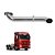 Kit Escapamento Actros 2016 Em Diante 5 Le Cromado Completo - Imagem 1
