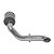 Kit Escapamento Volvo FH Até 2014 5 Curto Cromado Completo - Imagem 2