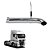 Kit Escapamento Man Tgx Curto 5 Cromado Le - Imagem 1