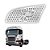 Acabamento Entrada De Ar Inox Scania G/R Highline Streamline - Imagem 1