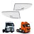 Protetor Farol Auxiliar Iveco Stralis 2008/2017 Acrílico - Imagem 1