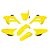 Kit Plástico R1DE CRF 230 2020 2021 2022-Amarelo Neon - Imagem 1