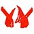 Protetor Quadro XTREME Honda Crf 250F - Vermelho - Imagem 1