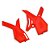 Protetor Quadro XTREME Honda Crf 250F - Vermelho - Imagem 2