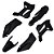 Kit Plástico R1DE XR 250 2008 2009 2010 2011 2012 - Preto - Imagem 1