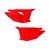 Tampa Lateral CRF 230 2008 2009 2010 2011 2012 -- Vermelho - Imagem 1
