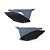 Tampa Lateral CRF 230 2013 2014 2015 2016 2017 Cinza - Imagem 1