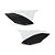 Tampa Lateral CRF 230 2008 2009 2010 2011 2012 Branco - Imagem 1