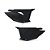 Tampa Lateral CRF 230 2008 2009 2010 2011 2012 Preto - Imagem 1