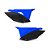 Tampa Lateral CRF 230 2008 2009 2010 2011 2012 Azul - Imagem 1