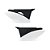 Tampa Lateral CRF 230 2013 2014 2015 2016 2017 - Preto - Imagem 1