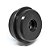 Rolete Corrente HONDA CR 125 - 40mm Preto - Imagem 1