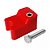 Protetor Eixo De Câmbio Tornado (XR 250) - Vermelho - Imagem 1