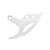 Protetor Disco Tras. YAMAHA YZ 125 2T 2006 2007 2008 -Branco - Imagem 1