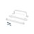 Passa Cabo Number Plate (Universal Todas Marcas) - Branco - Imagem 2