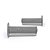 Par Manopla Diamond Grip (C/ Arame Inox) - Cinza - Imagem 2