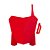 Number Plate F1RST CRF 250F C/ Passa Cabo - Vermelho - Imagem 1