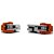 Kit Manete Retratil KTM 2009 2010 2011 2012 2013 - Laranja - Imagem 2