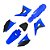 Kit Plástico NEXT CRF 230 2008 2009 2010 2011 2012 Azul - Imagem 1