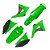 Kit Plástico EL1TE CRF 230 2008 2009 2010 2011 Verde OEM - Imagem 1
