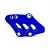 Guia Corrente Para HUSQVARNA 2T WR 125 1997 1998 1999 - Azul - Imagem 3