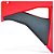 Par Aletas Tanque Crf 230 2013 2014 2015 2016 2017 Vermelho - Imagem 3