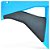 Par Aletas Tanque Crf 230 2008 2009 2010 2011 2012 Azul Neon - Imagem 3