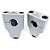 Adaptador Importadas 22mm Prata - Imagem 2