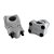 Adaptador Com Base Alongadora 28.5x55 mm Prata - Imagem 2
