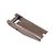 Dobradiça Tombador Sup. 155mm Polida Carreta Brasilis Randon - Imagem 1