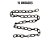 Corrente Polida Para Carga 5,0mm X 1,3m - 15un - Imagem 1