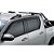 Calha De Chuva Hilux 2018 2019 2020 2021 Cabine Dupla Fume - Imagem 3