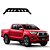 Protetor Baixo Hilux 2016 2017 2018 2019 2020 2021 Preto - Imagem 1