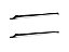 Grade Barra Vidro S10 2000 2001 2002 2003 2004 Preto Duplo - Imagem 2