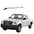 Grade Barra Vidro Ranger 1998 1999 2000 2001 2002 Cromo STR - Imagem 1
